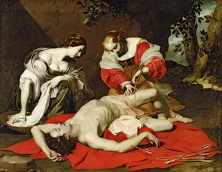 Saint Sébastien soigné par la Sainte Irène