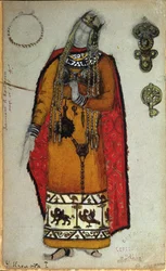 Costume pour "Tristan et Isolde" de Wagner, 1912