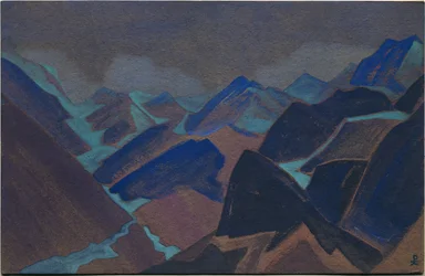 Glaciers de Lahul, 1936
