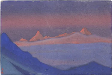 Tangla La par Roerich, Nicholas (1874-1947)