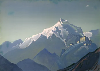 Tibet : Un monastère, 1944