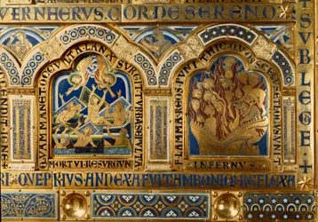 Autel de Verdun en or et émaillé par Nicolas de Verdun (ca.1130/50-1205) : scènes de l