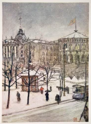 Les Maisons du Parlement, Christiania, 1905