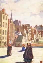 Une rue à Granville