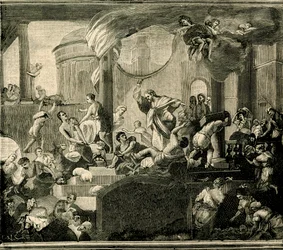 Jésus chassant les marchands du Temple