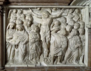 La Crucifixion chaire réalisée par Nicola Pisano