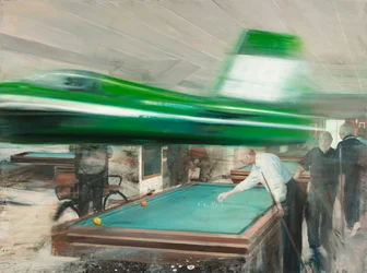 Salle de billard, 2016