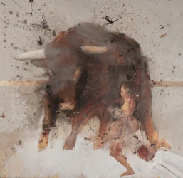 Taureau avec torero, 2019