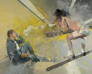 Petite fille bulles métro, 2021
