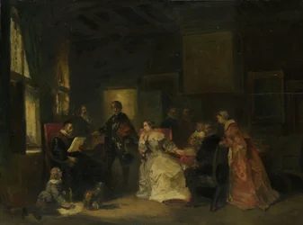 Scène historique avec Guillaume le Taciturne?