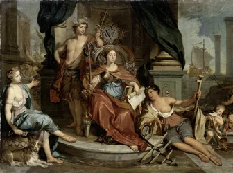 Apothéose de la Compagnie néerlandaise des Indes orientales (Allégorie de la Chambre de commerce d