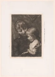 Femme avec enfant