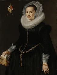 Portrait de Johanna Le Maire, épouse de Pieter van Son, vers 1622-29