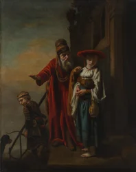 Abraham renvoyant Agar et Ismaël