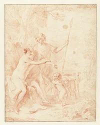Vénus, Adonis et Cupidon