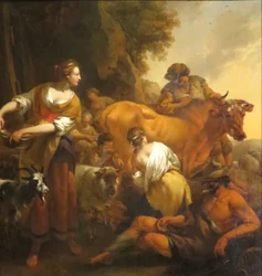 Scène pastorale