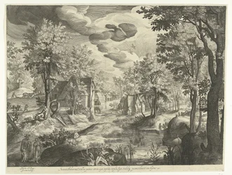 Paysage avec Agar et Ismaël