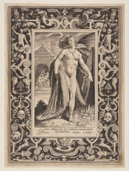 Lucrèce, plaque 1 de The Nine Worthies (Les Neuf Dignes)