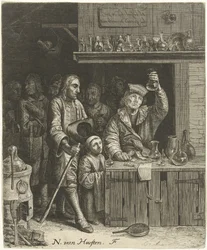 Devineresse et famille de paysans