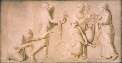 Achille et les filles de Lycomède