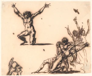Achille et les servantes pleurant la mort de Patrocle