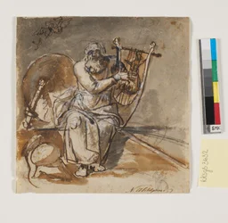 Esquisse pour le tableau d