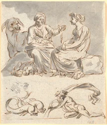 Esquisse de scène d