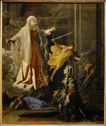 Le miracle de la peste de Sainte Francoise Romaine …