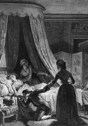 Julie et Saint-Preux, illustration de 