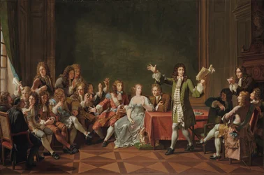 Molière lisant Tartuffe chez Ninon de Lenclos
