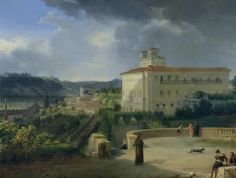 Vue de la Villa Médicis, Rome