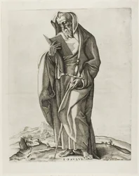 Un vieil homme debout : Saint Paul
