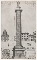 Speculum Romanae Magnificentiae : Colonne de Trajan