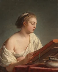 Femme lisant, 1769