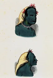 Autochtone de Vanou et chef de Vanou (Vanikoro)