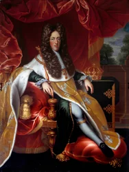 Portrait en pied de Léopold Ier (1679-1729) Duc de Lorraine en 1703
