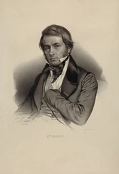 Portrait du philosophe Victor Cousin 1792-1867