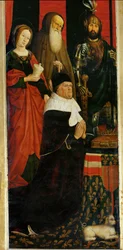 René de Provence, " Le bon roi René " (huile sur bois)
