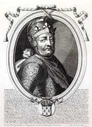 Philippe Auguste II (1165-1223) Roi de France, de 