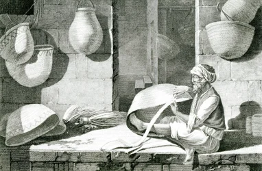 Fabricant de nattes et tresseur de paniers