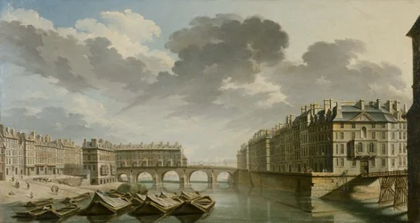 Le Quai des Ormes le pont Marie et l