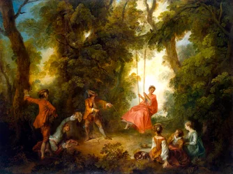 Balançoire, années 1730