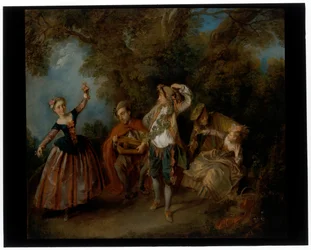 La jeune danseuse et le menuet
