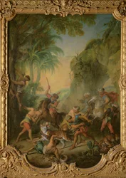Chasse au tigre, 1736