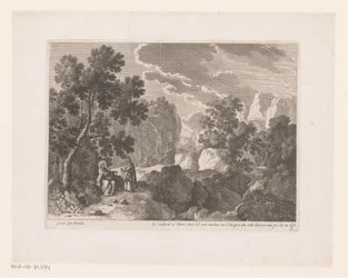 La Tentation du Christ par Satan (Paysages avec scènes de la vie du Christ)