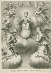 Enfant Jésus comme Salvator Mundi