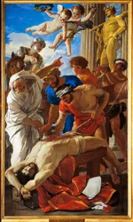 Italie, Rome, Martyre de Saint Érasme