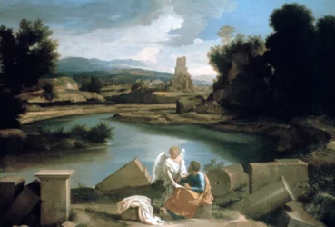 Paysage avec Saint Matthieu et l