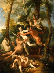 Pan et Syrinx, 1637