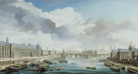 Le Louvre, Pont-Neuf et Collège des Quatre-Nations, maintenant l